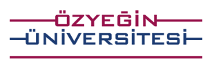Özyeğin Üniversitesi logosu